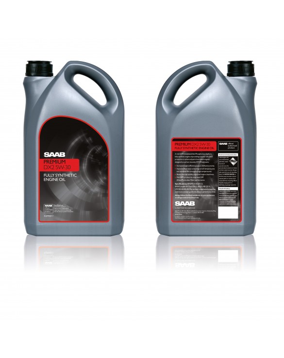 Genuine Saab Engine Oil 5W-30 Dx2 5L Genuine Saab Engine Oil 5W-30 Dx2 5L